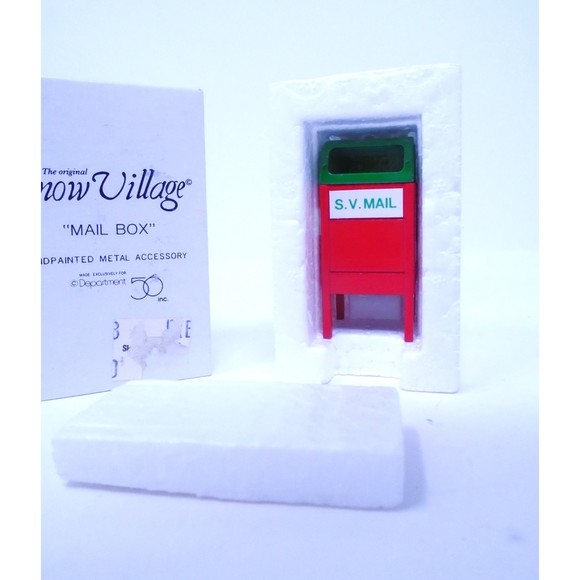 Heritage Village Collection Dept. 56 "Mail Box" Metal #51985 - Picture 6 of 8